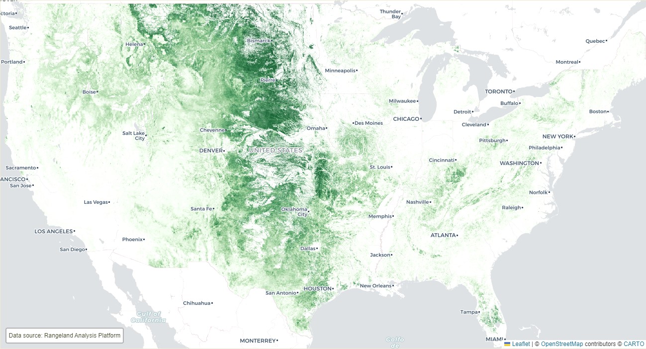 Map For Grasslands